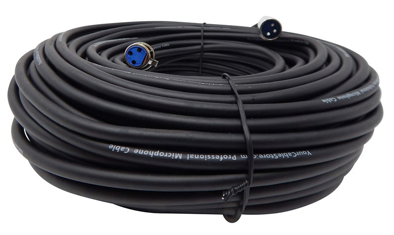Your Cable Store 150 Foot XLR 3 Pin Male/Female Microphone Cable 20 AWG - Image 1